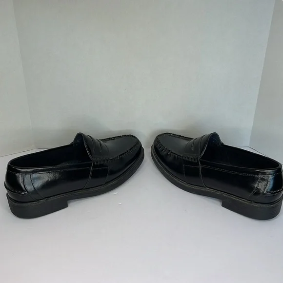Nunn Bush Men's Black Loafers Size 11 W USED excellent condition - Picture 4 of 8